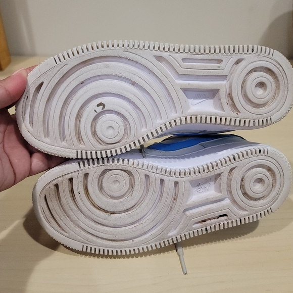 Nike Air Force 1 Shadow Photon Dust Malachite-Black Y2K Sneakers - 6.5 US WMNS - Picture 8 of 9